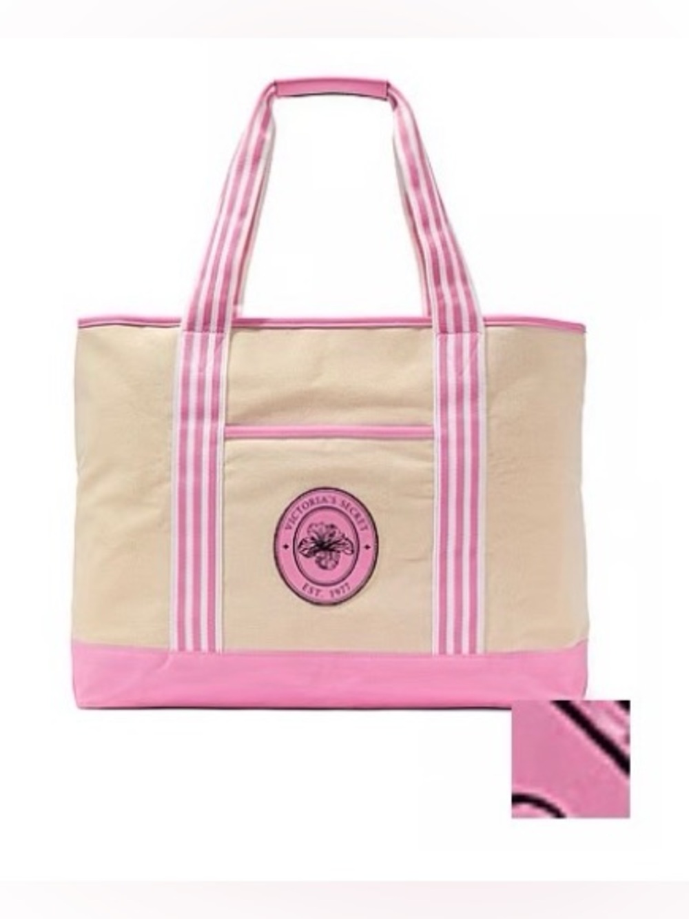 Victoria's Secret Canvas Tote Bag
